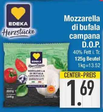 E-Center EDEKA Herzstucke Mozzarella di bufala campana D.O.P. Angebot