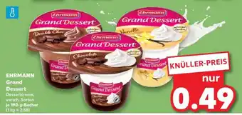 Kaufland Ehrmann Grand Dessert Angebot