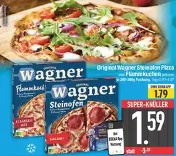 E-Center Original Wagner Steinofen Pizza oder Flammkuchen Angebot