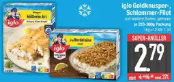 E-Center iglo Goldknusper-, Schlemmer-Filet Angebot