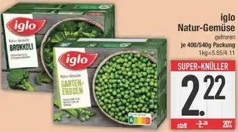 E-Center iglo Natur-Gemüse Angebot