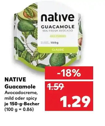 Kaufland Native Guacamole Angebot