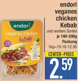 E-Center endorí veganes chicken Kebab Angebot