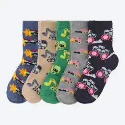 NKD Jungen-Socken mit Baumwolle, 5er Pack Angebot
