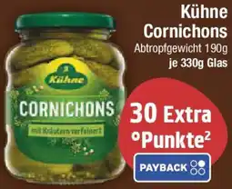 E-Center Kühne Cornichons Angebot