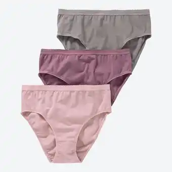 NKD Damen-Rioslip mit verschiedenen Designs, 3er-Pack Angebot