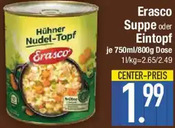 E-Center Erasco Suppe oder Eintopf Angebot