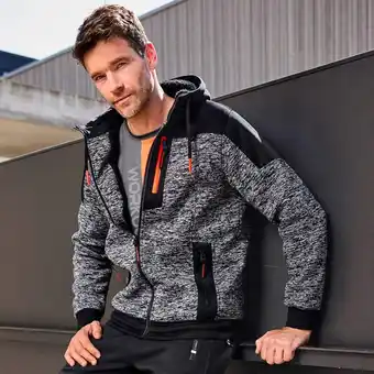 NKD Herren-Knitfleece-Jacke mit Kapuze Angebot