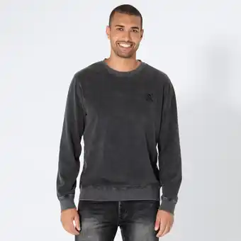 NKD Herren-Sweatshirt im Acid-Washed-Design Angebot