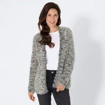 NKD Damen-Strickjacke aus Popcorngarn Angebot