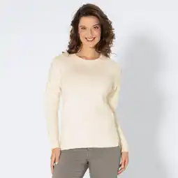 NKD Damen-Pullover mit Blumen- und Perlen-Details Angebot