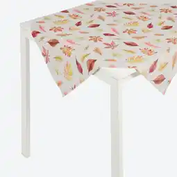 NKD Mitteldecke mit Herbstblätter-Design, ca. 80x80cm Angebot