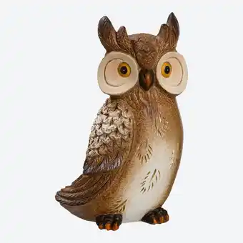 NKD Deko-Eulen-Figur, ca. 15x8,5x24cm Angebot