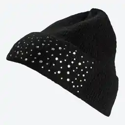NKD Damen-Strickmütze mit Strasssteinen Angebot