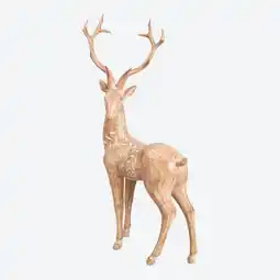 NKD Deko-Hirsch-Figur, ca. 14x6,5x26,5cm Angebot
