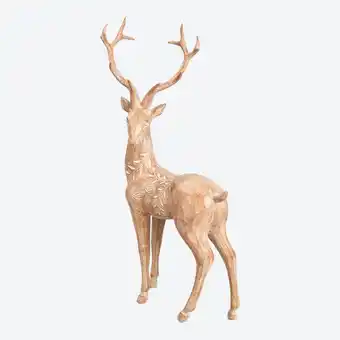 NKD Deko-Hirsch-Figur, ca. 14x6,5x26,5cm Angebot