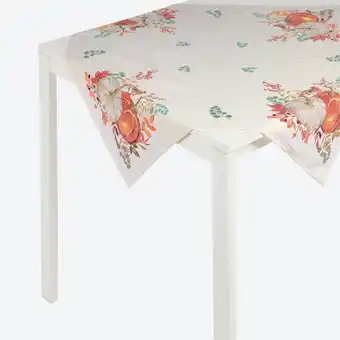 NKD Mitteldecke mit Kürbis-Motiv, ca. 80x80cm Angebot
