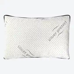 NKD Viscoelastisches Nackenkissen mit Silber-Finish, ca. 40x60x4cm Angebot