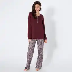 NKD Damen-Schlafanzug aus reiner Baumwolle, 2-teilig Angebot
