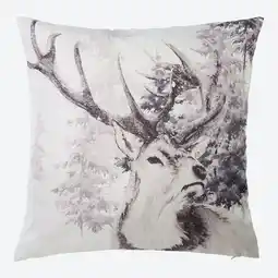 NKD Kissenhülle mit Hirsch-Motiv, ca. 40x40 cm Angebot