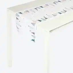 NKD Mitteldecke mit Weihnachtsbaum-Design, ca. 40x140cm Angebot