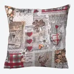 NKD Kissenhülle mit Patchwork-Druck, ca. 40x40cm Angebot
