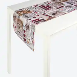 NKD Tischläufer mit Patchwork-Muster, ca. 40x140cm Angebot
