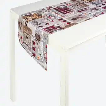 NKD Tischläufer mit Patchwork-Muster, ca. 40x140cm Angebot