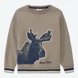 NKD Kinder-Jungen-Sweatshirt mit Elch-Druck Angebot