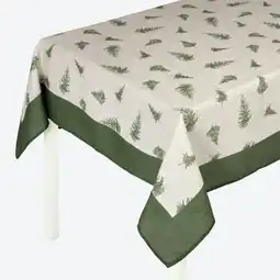 NKD Tischdecke mit Tannenbaum Design, ca. 140x240 cm Angebot