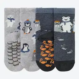 NKD Baby-Jungen-ABS-Socken mit Winter-Motiv, 2er-Pack Angebot
