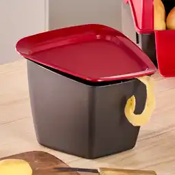 NKD Bio-Tischmülleimer mit abnehmbarem Deckel, ca. 21x22x17cm Angebot