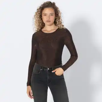 NKD Damen-Langarmshirt mit Lurex Angebot