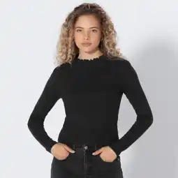 NKD Damen-Langarmshirt mit Stehkragen Angebot