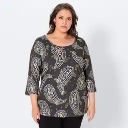 NKD Damen-Langarmshirt mit 3/4 Arm, große Größen Angebot