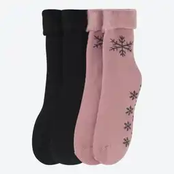 NKD Damen-ABS-Kuschelsocken, 2er-Pack Angebot