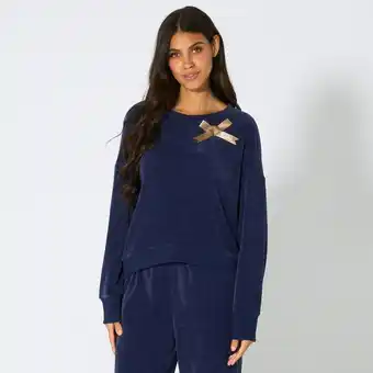 NKD Damen-Homewear-Oberteil mit Schleife Angebot