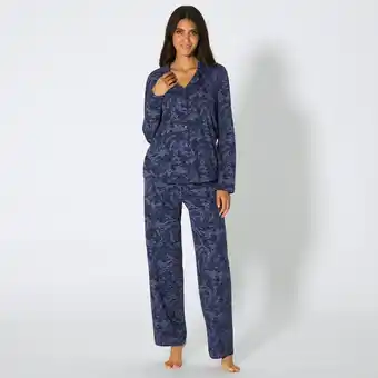 NKD Damen-Schlafanzug im Boyfriend-Look, 2-teilig Angebot