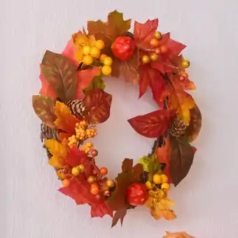 NKD Deko-Kranz in herbstlichem Design, Ø ca. 25x8cm Angebot