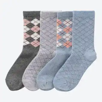 NKD Damen-Socken in verschiedenen Designs, 4er-Pack Angebot