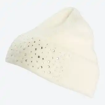 NKD Damen-Strickmütze mit Strasssteinen Angebot