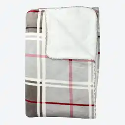 NKD Wohndecke mit Karo-Muster, ca. 150x200cm Angebot