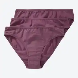 NKD Damen-Minislip aus Baumwolle, 3er-Pack Angebot