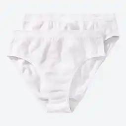 NKD Damen-Rioslip mit Spitzen-Bund, 2er-Pack Angebot