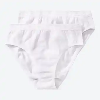 NKD Damen-Rioslip mit Spitzen-Bund, 2er-Pack Angebot