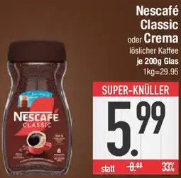 E-Center Nescafé Classic oder Crema Angebot