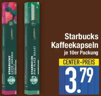 E-Center Starbucks Kaffeekapseln Angebot