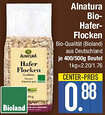 E-Center Alnatura Bio Hafer Flocken Angebot