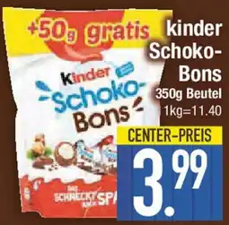 E-Center Kinder Schoko Bons Angebot