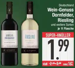 E-Center Wein-Genuss Dornfelder, Riesling Angebot